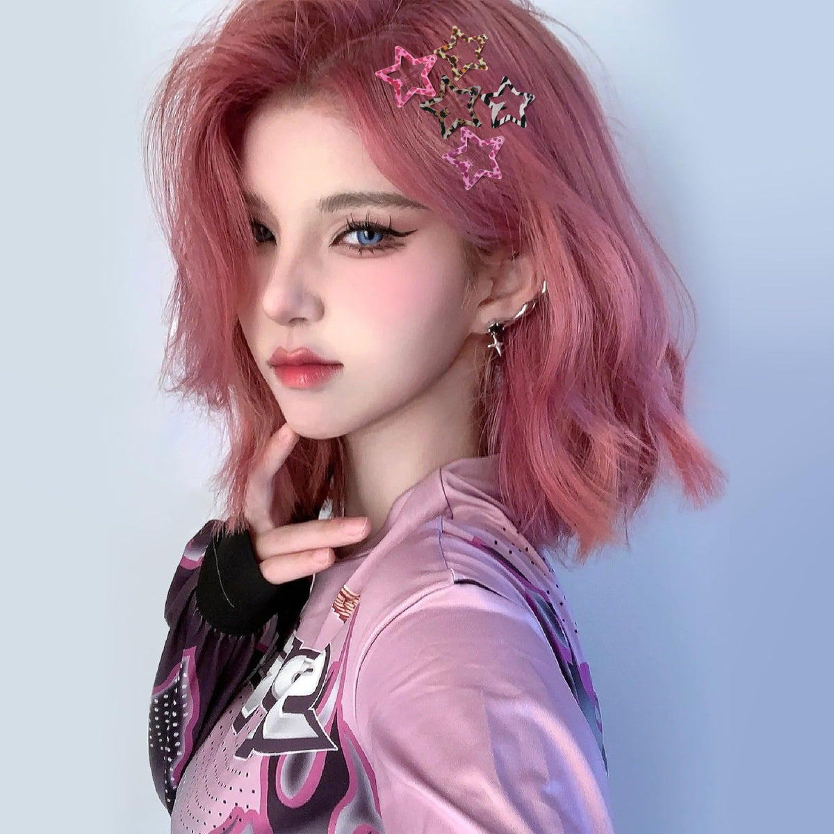 Emballage des clips cheveux étoile SAOROPEB