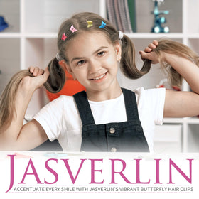 Emballage des clips papillon JASVERLIN avec branding