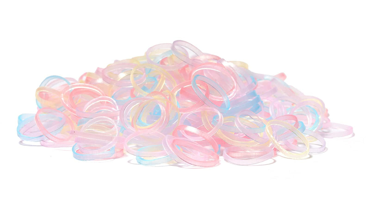 Emballage des élastiques à cheveux mini YOUXUAN avec des couleurs variées