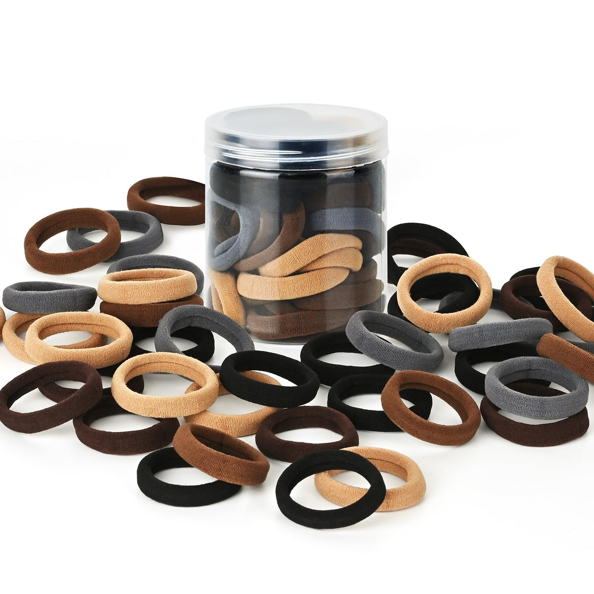 Emballage des élastiques cheveux iFwevs 50PCS
