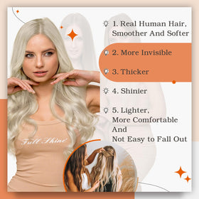 Emballage des extensions capillaires Full Shine