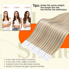 Emballage des extensions capillaires Full Shine, présentation élégante