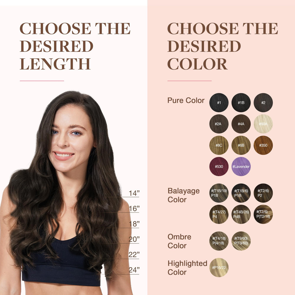 Emballage des extensions capillaires GOO GOO