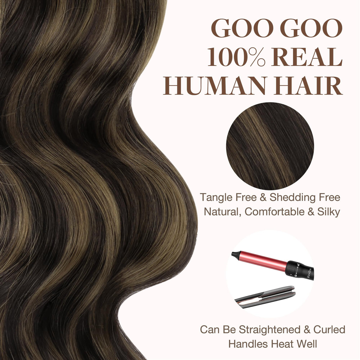 Emballage des extensions capillaires GOO GOO