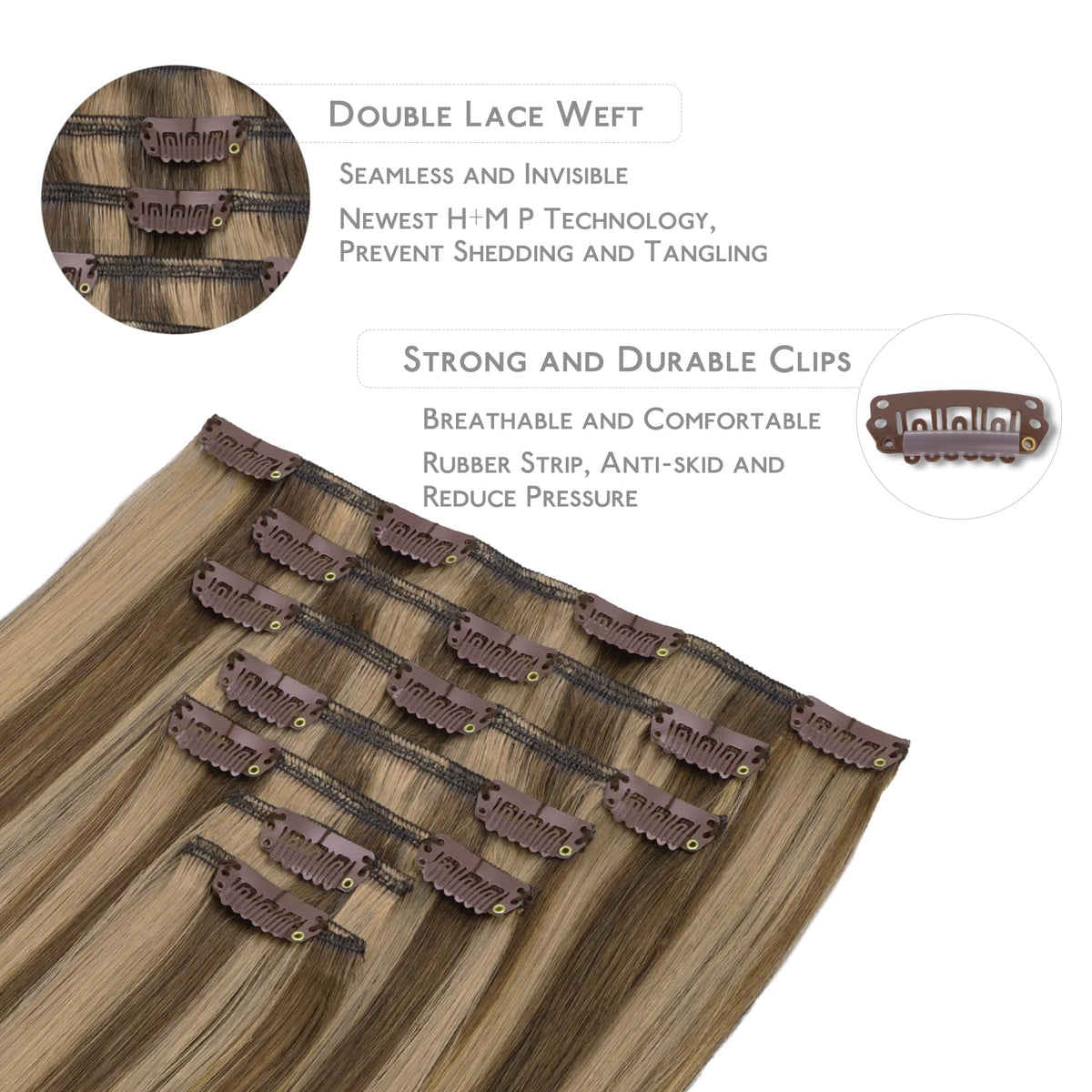 Emballage des extensions capillaires Wennalife