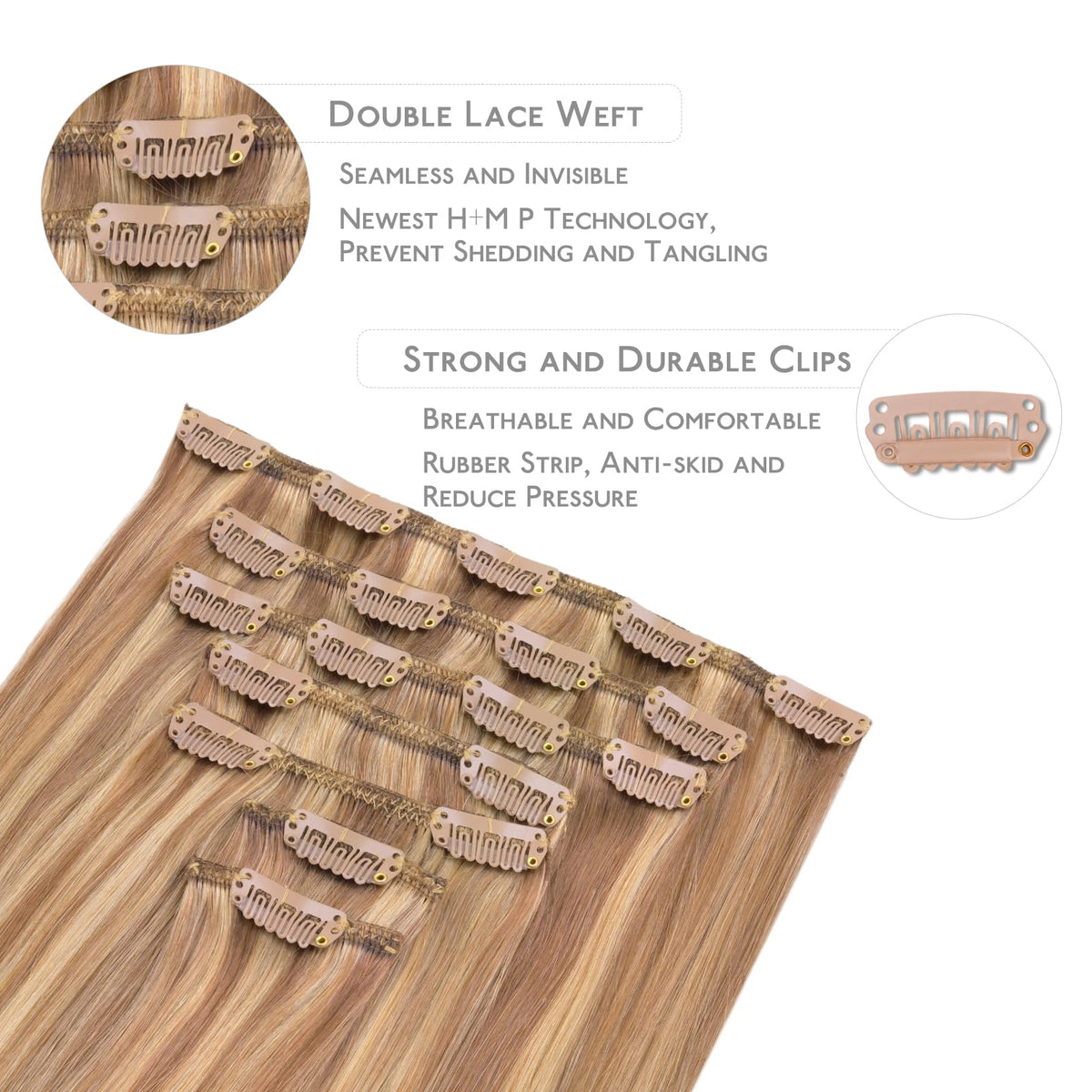 Emballage des extensions capillaires Wennalife