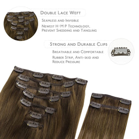 Emballage des extensions capillaires Wennalife avec 9 pièces