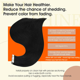 Emballage des extensions cheveux humains Full Shine