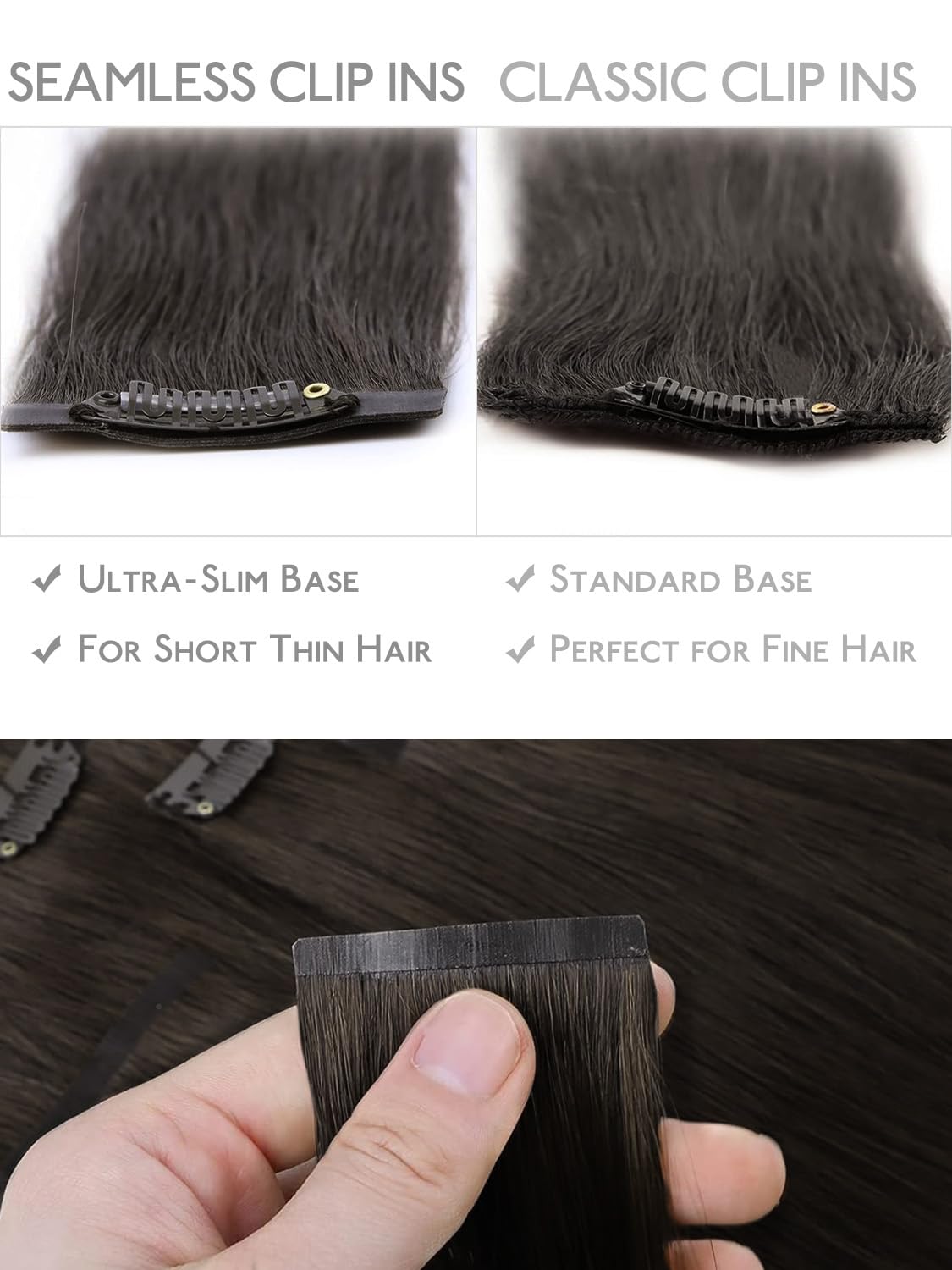 Emballage des extensions cheveux Wennalife clip-in