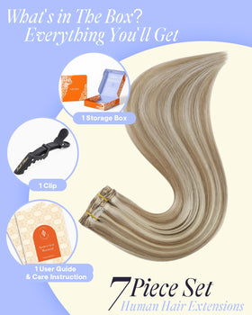 Emballage des extensions clip-in Full Shine