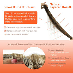 Emballage des extensions clip-in Sunny Hair
