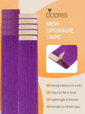 Emballage des extensions de cheveux DOORES 10 pièces