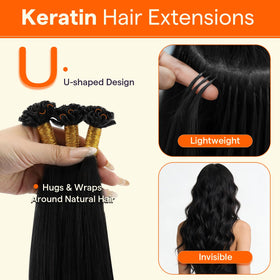Emballage des extensions de cheveux Full Shine