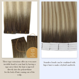 Emballage des extensions de cheveux Full Shine