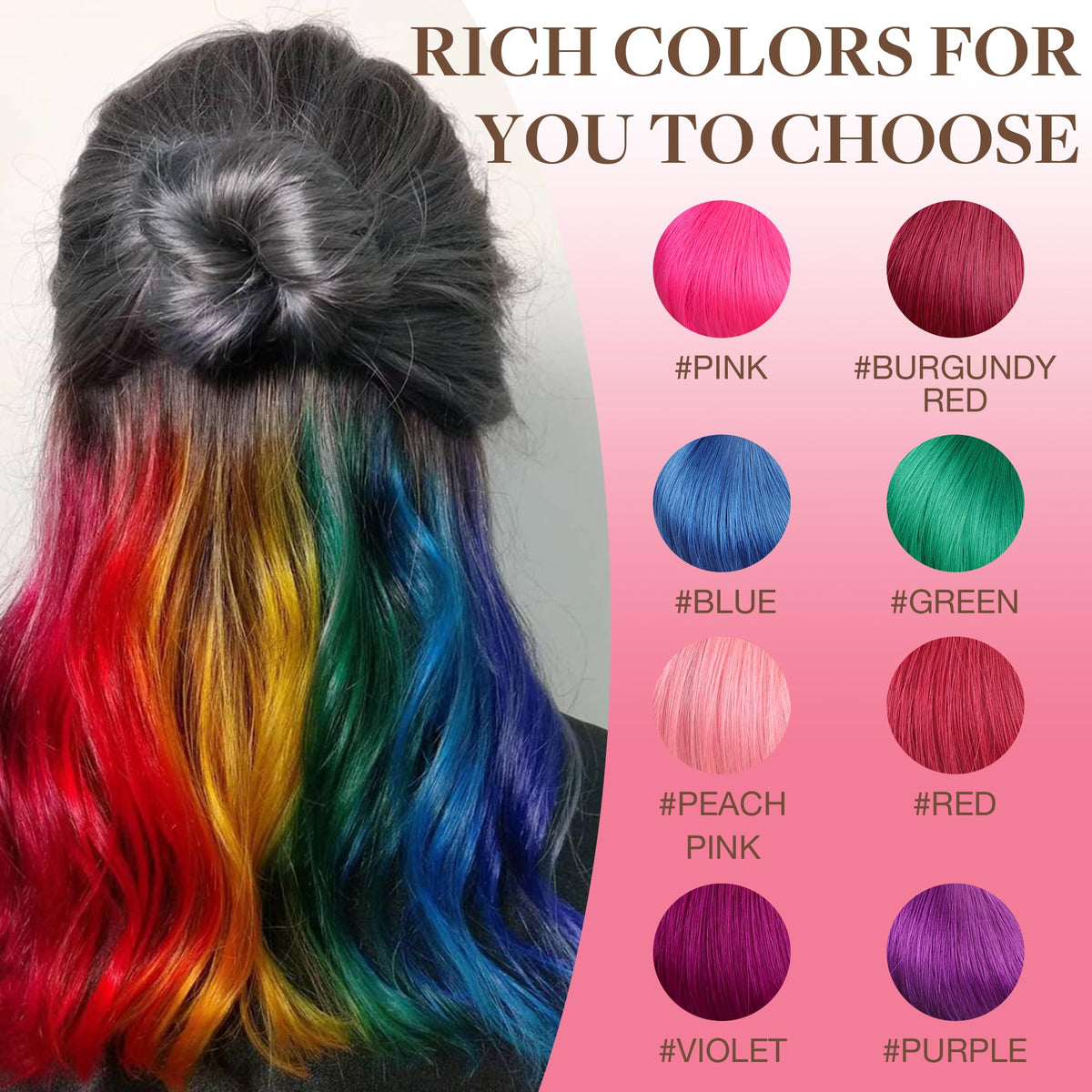 Emballage des extensions de cheveux GOO GOO
