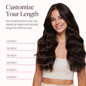 Emballage des extensions de cheveux GOO GOO