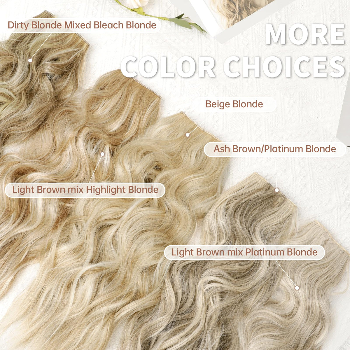 Emballage des extensions de cheveux KooKaStyle