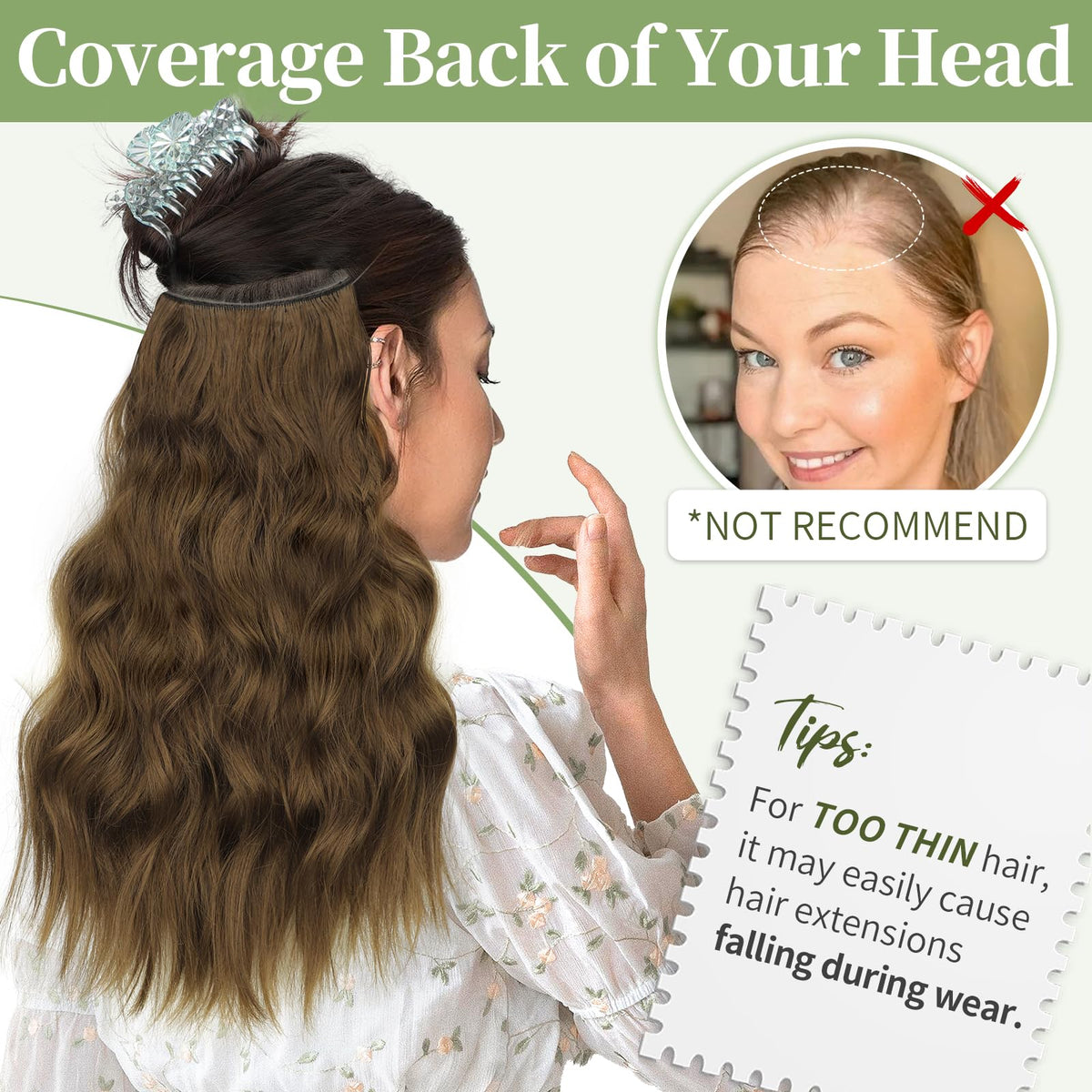 Emballage des extensions de cheveux KooKaStyle