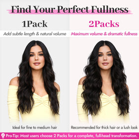 Emballage des extensions de cheveux KooKaStyle