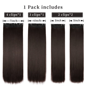 Emballage des extensions de cheveux LEEONS