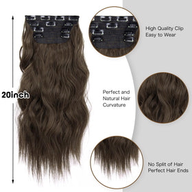 Emballage des extensions de cheveux LEEONS