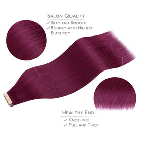 Emballage des extensions de cheveux Wennalife