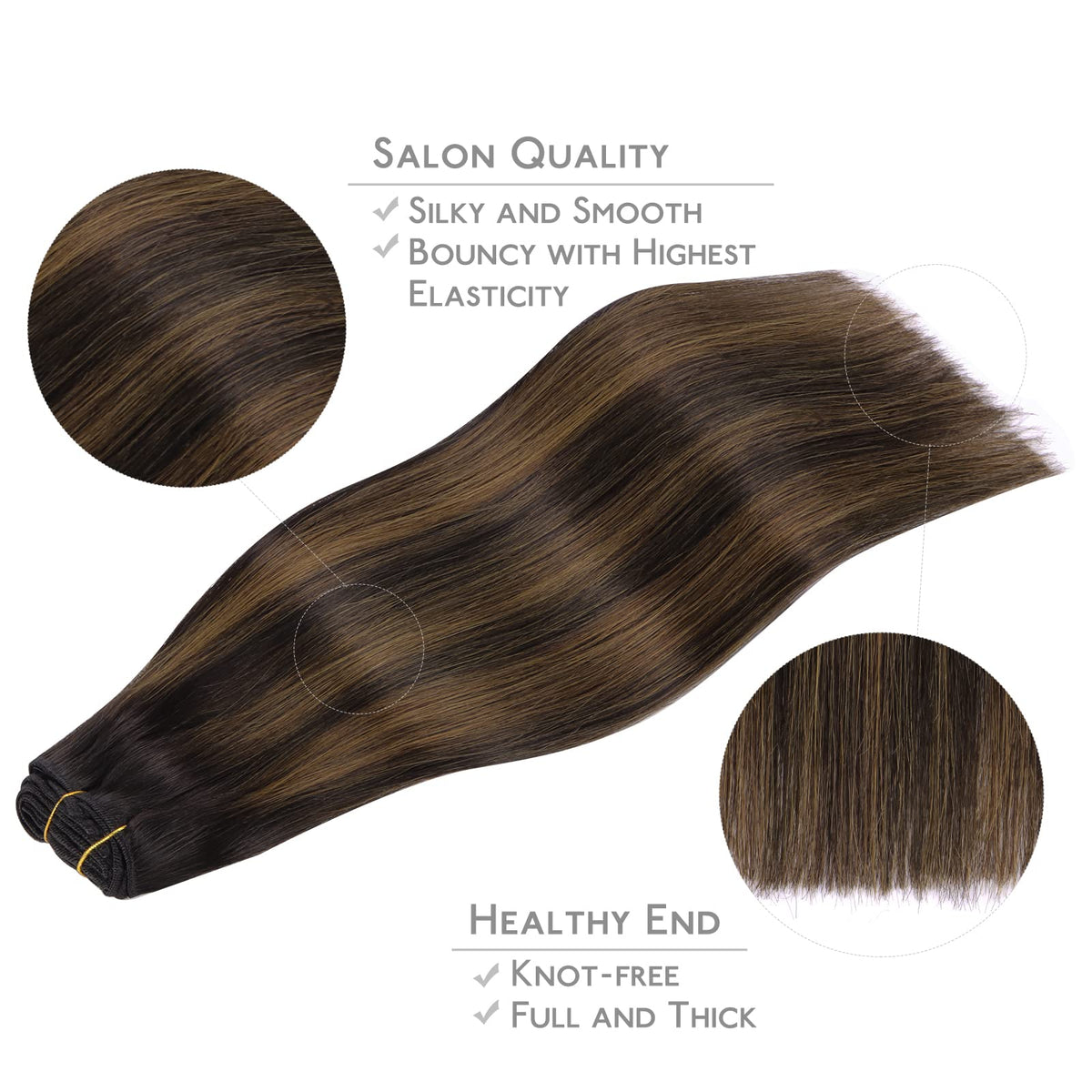 Emballage des extensions de cheveux Wennalife