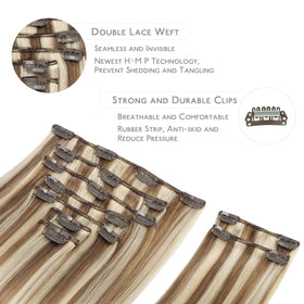 Emballage des extensions de cheveux Wennalife avec deux pièces de test