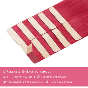 Emballage des extensions de cheveux Wennalife tape in