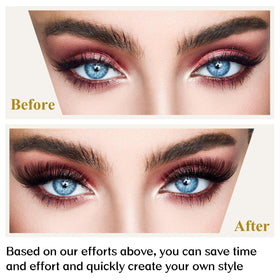 Emballage des extensions de cils B&Qaugen