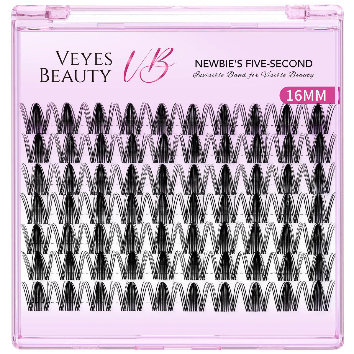 Emballage des Faux Cils Clusters VEYESBEAUTY