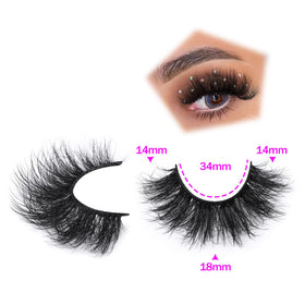 Emballage des faux cils Focipeysa 5 pack multipack