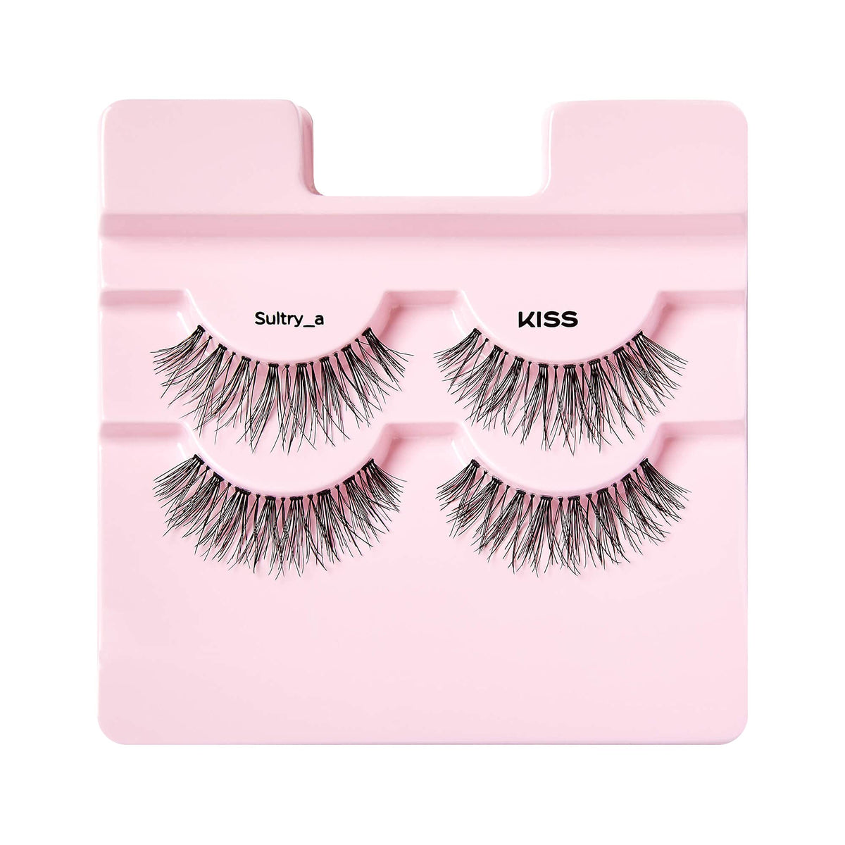 Emballage des faux cils KISS Sultry double pack