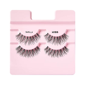 Emballage des faux cils KISS Sultry double pack