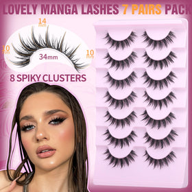 Emballage des faux cils manga EYDEVRO, design élégant