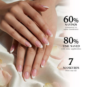 Emballage des faux ongles beetles avec 224 pièces
