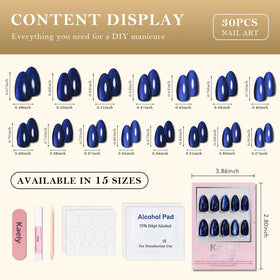 Emballage des faux ongles evpct, design moderne