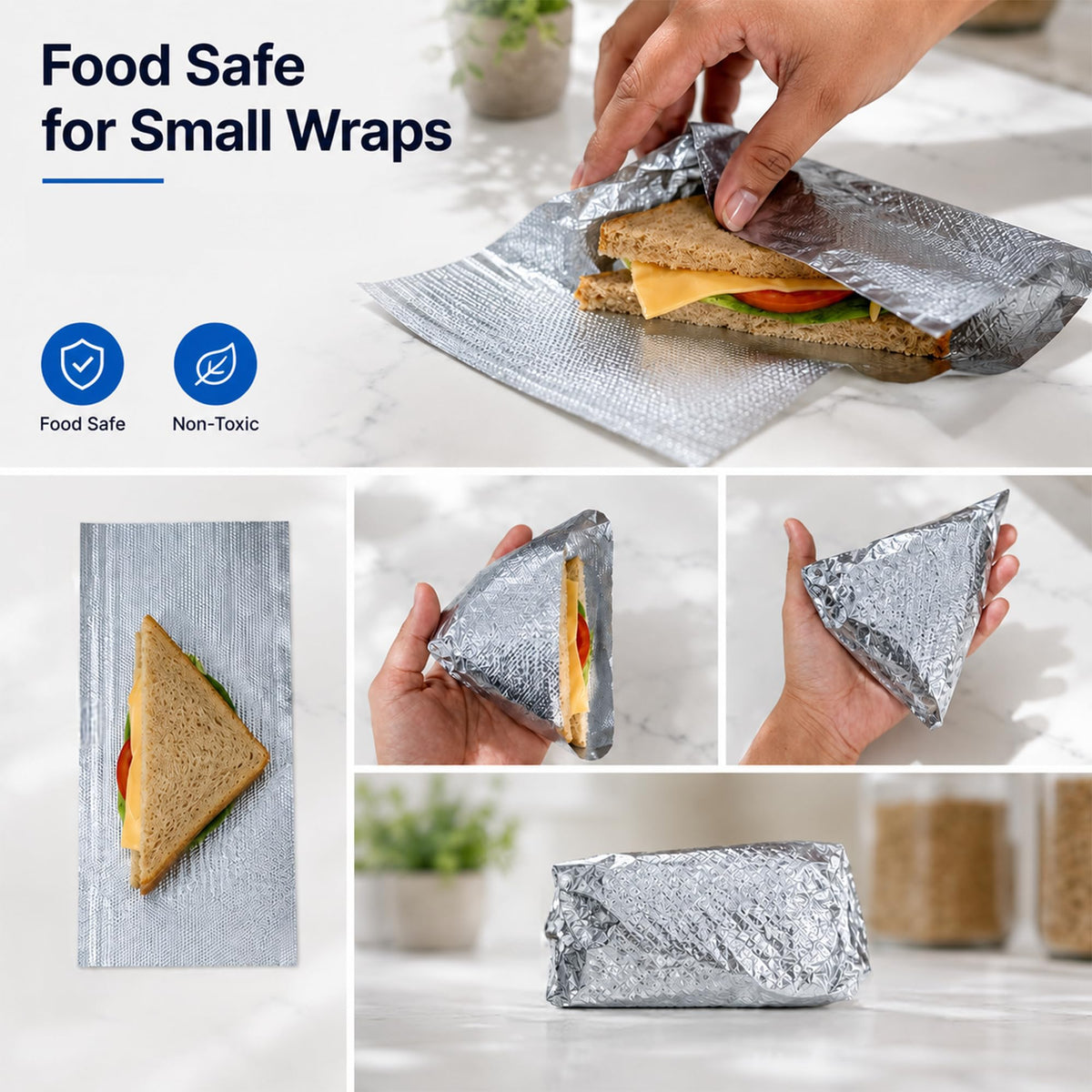 Emballage des feuilles de foil ForPro avec caractéristiques visibles
