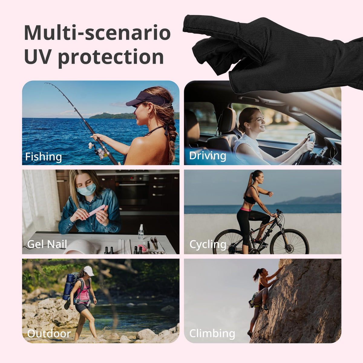 Emballage des gants AIRSEE Anti-UV