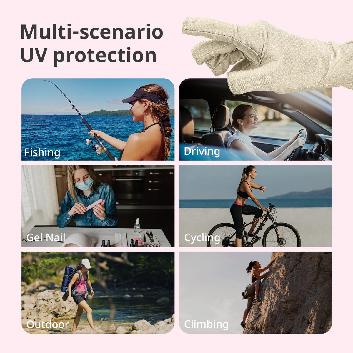 Emballage des gants AIRSEE Anti-UV