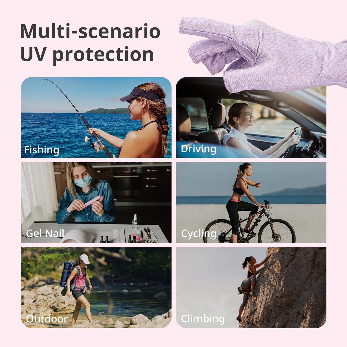 Emballage des gants AIRSEE UV pour protection UV