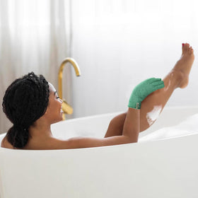Emballage des gants exfoliants Evridwear