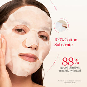 Emballage des masques SK-II, dimensions 17,9 x 16,7 x 6,5 cm