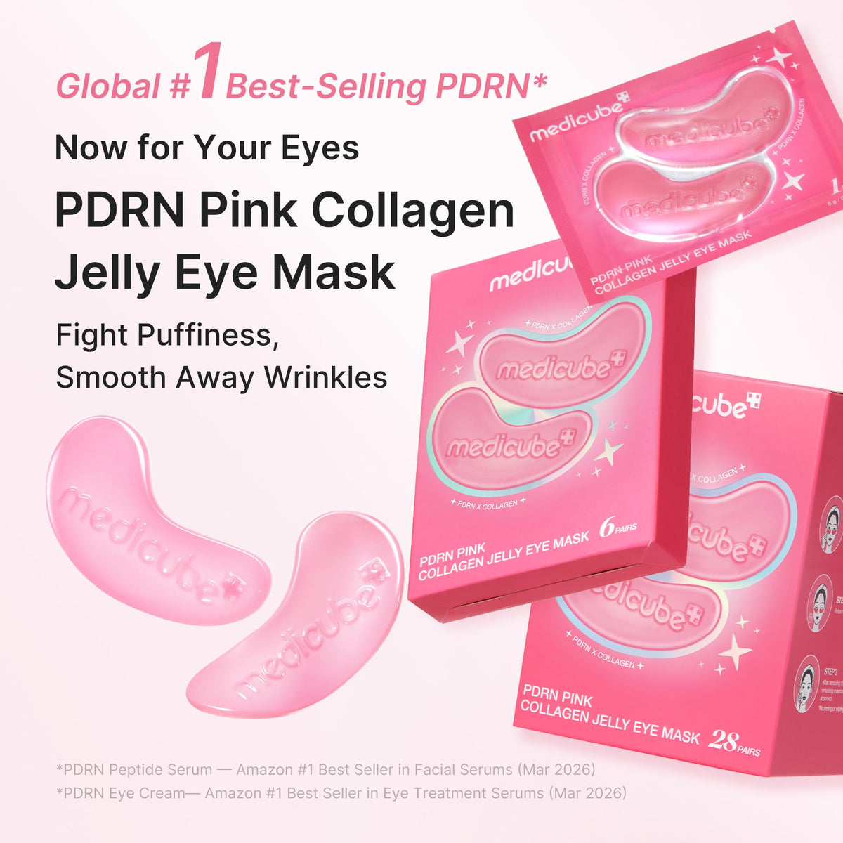 Emballage des patches médicube Jelly Eye Mask PDRN