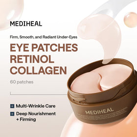 Emballage des patches MEDIHEAL 95% rétinol et collagène