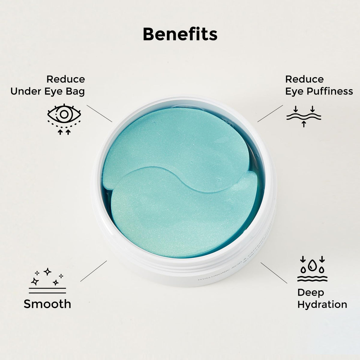 Emballage des patchs contour des yeux misoli
