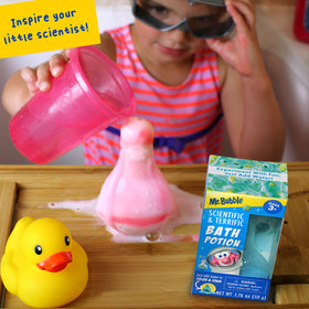 Emballage des potions de bain Mr. Bubble
