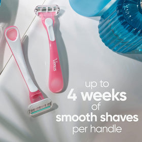 Emballage des rasoirs jetables Gillette Venus pour femmes