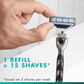 Emballage des recharges de lames Gillette Mach3