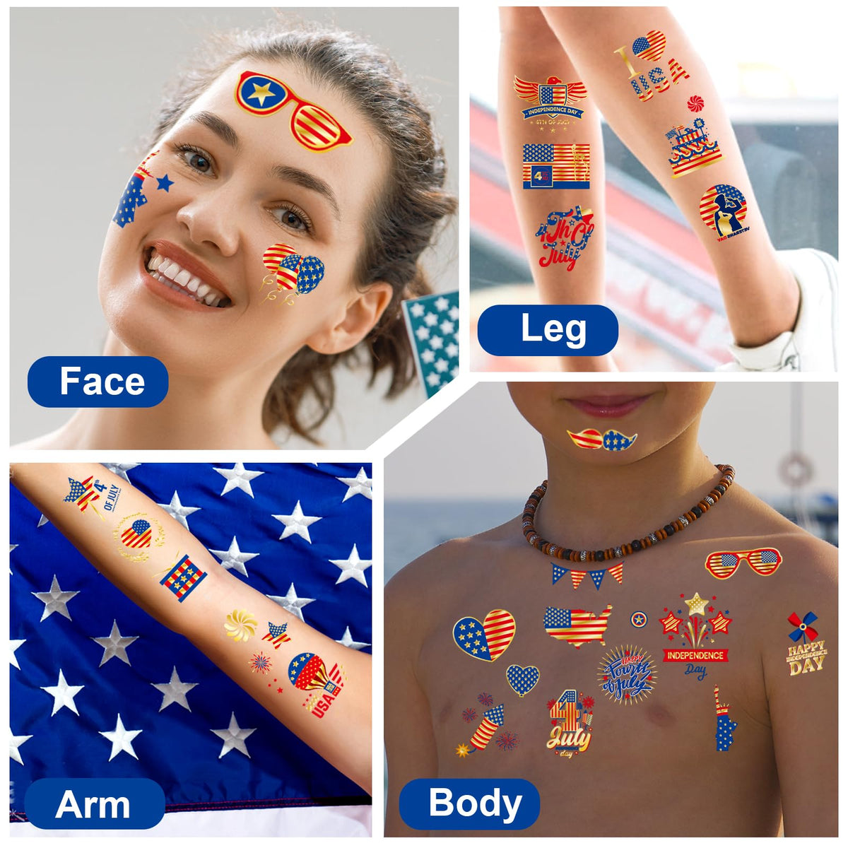 Emballage des tatouages temporaires JCFIRE